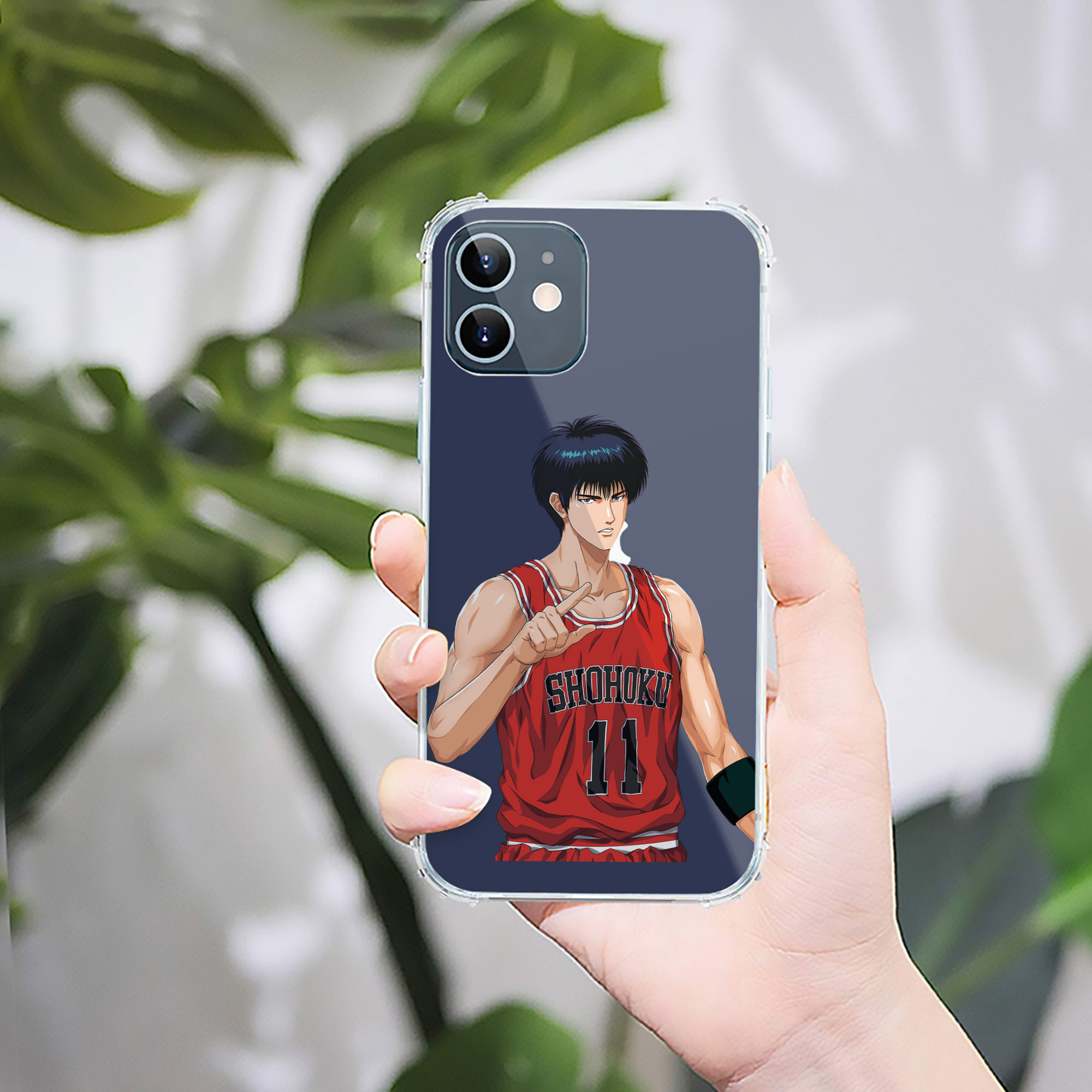 （画像用） SLAM DUNK／スラムダンク 【iPhone 12シリーズ対応】透明スマホケース（クリアソフトケース）